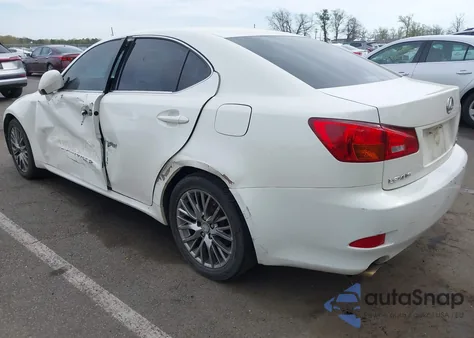 2006 Lexus Is 250 from USA, damaged, VIN JTHCK262262007247